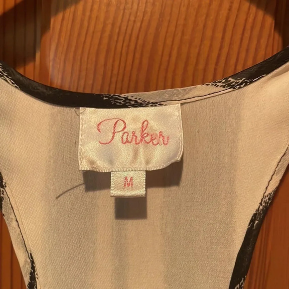 NWOT Parker woman’s long sundress in black and cream. - Picture 11 of 11